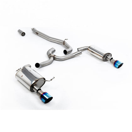 Milltek Cat-Back udstødning – VW Golf MK7 1.8 TSI Alltrack 4Motion – ikke-resoneret