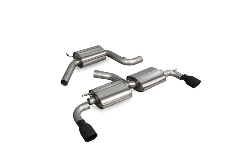 Scorpion cat-back udstødning til VW MK6 Golf GTI – resoneret, Daytona Ceramic, kit_top
