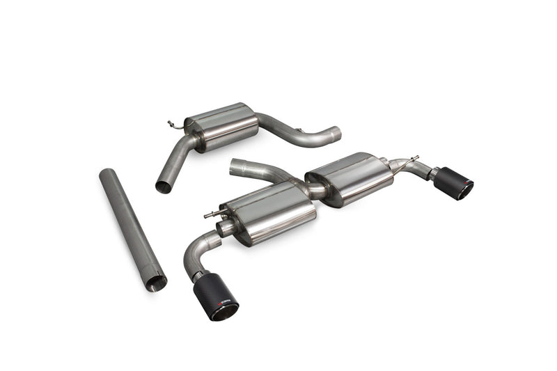 Scorpion cat-back udstødning til VW Scirocco R – resoneret, Ascari, kit_top