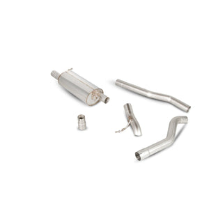 Scorpion cat-back udstødning til VW T5 Transporter – resoneret, Discrete, kit_top