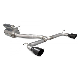 Scorpion Resonated Cat-Back System Volkswagen Golf MK7.5 GTi Non GPF Model Only - Daytona Ceramic – produktbillede 1