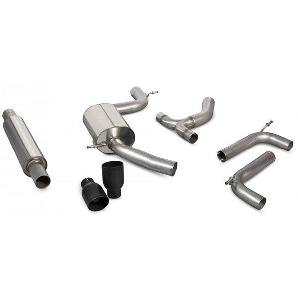 Scorpion Resonated Cat-Back System Volkswagen Golf MK7.5 GTi Non GPF Model Only - Daytona Ceramic – produktbillede 2