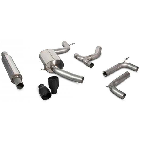Scorpion Resonated Cat-Back System Volkswagen Golf MK7.5 GTi Non GPF Model Only - Daytona Ceramic – produktbillede 2