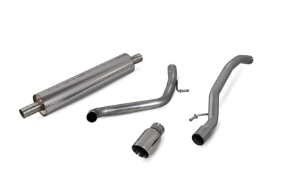 Scorpion GPF-back udstødning til VW UP – resoneret, Daytona, kit_top