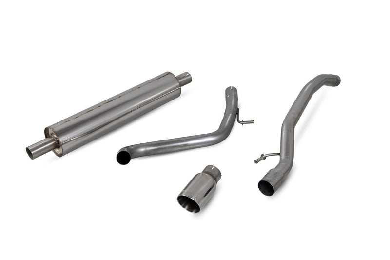 Scorpion GPF-back udstødning til VW UP – resoneret, Daytona, kit_top