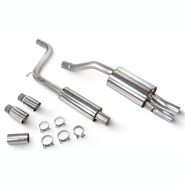 Scorpion Cat-Back Resonated GPF-Back System VW Polo GTI 2.0T AW - Daytona – produktbillede 1