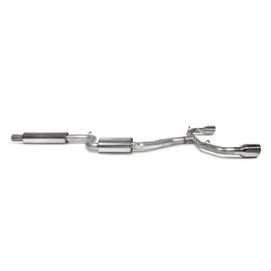 Scorpion GPF-back udstødning til VW MK8 Golf GTI – resoneret, Indy, set fra siden