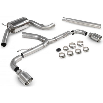 Scorpion Resonated Predator Cat-Back System - VW Scirocco R - Daytona