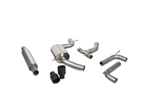 Scorpion cat-back udstødning til VW Golf MK7.5 1.5 TSI – resoneret, set ovenfra