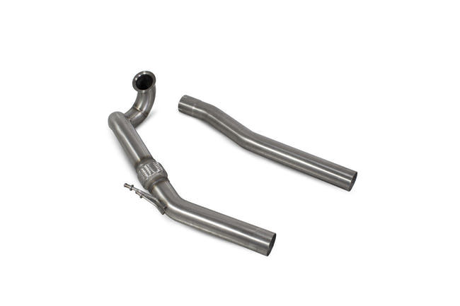 Scorpion de-cat downpipe til Audi S3, hele sættet