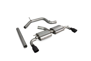 Scorpion cat-back udstødning til VW Scirocco R – ikke-resoneret, Daytona Ceramic, kit_top