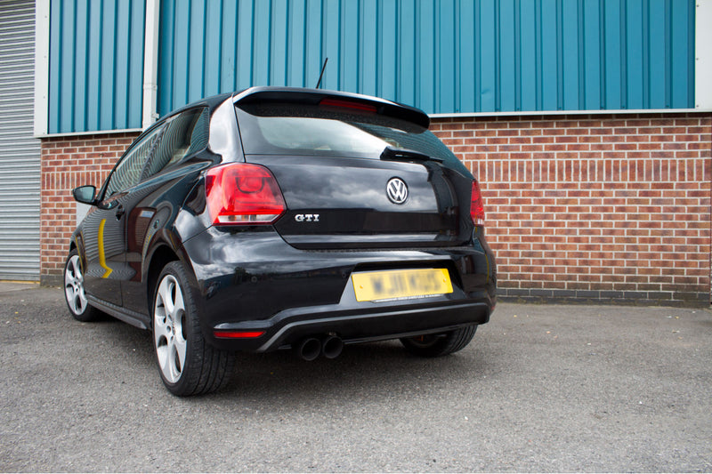 Scorpion half system udstødning til VW Polo GTI 6R – ikke-resoneret, Daytona (Twin) Ceramic, fitted