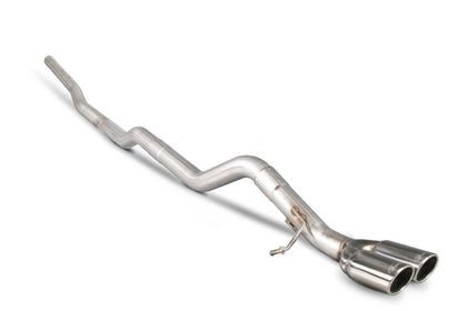 Scorpion cat-back udstødning til VW T5 – ikke-resoneret, Monaco (Twin), 3quart