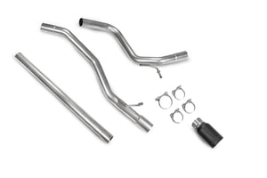 Scorpion GPF-back udstødning til VW UP – ikke-resoneret, Daytona Ceramic, kit_top