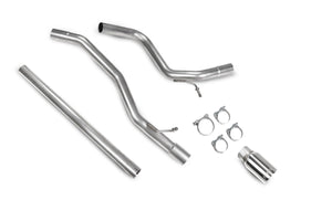 Scorpion GPF-back udstødning til VW UP – ikke-resoneret, Daytona, kit_top