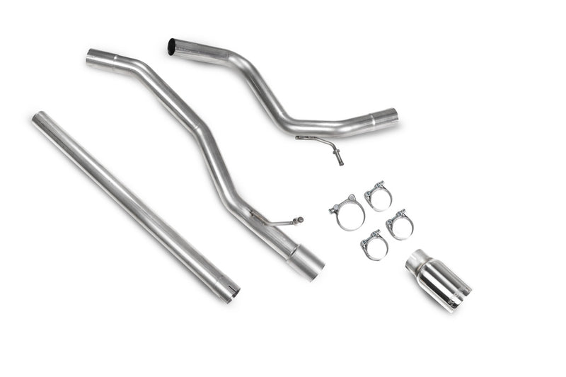 Scorpion GPF-back udstødning til VW UP – ikke-resoneret, Daytona, kit_top