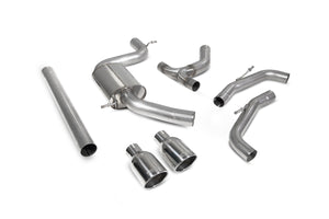 Scorpion GPF-back udstødning til VW MK8 Golf GTI – ikke-resoneret, Indy, kit_top
