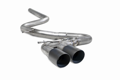 Scorpion cat-back udstødning til VW Golf MK7 GTD – ikke-resoneret, Daytona (Twin), kit