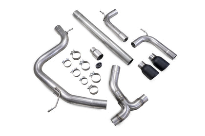 Scorpion cat-back udstødning til VW Golf MK7 GTD – ikke-resoneret, Daytona Ceramic, kit_top