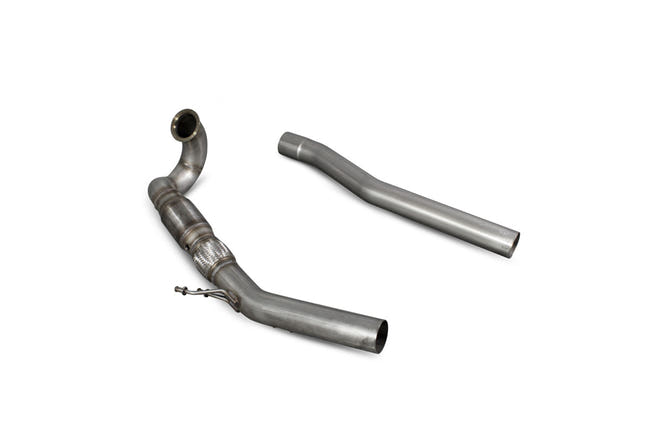 Scorpion downpipe med sportskatalysator til Audi S3, hele sættet