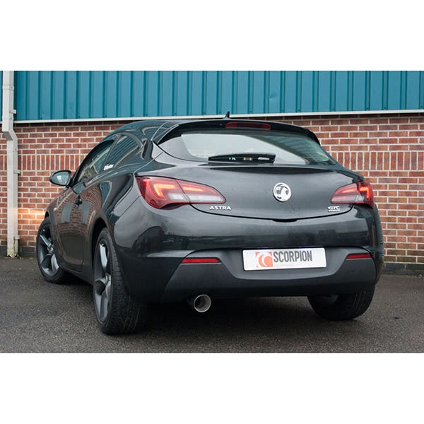 Scorpion Resonated Secondary Cat-Back System - Opel Astra J GTC 1.6 Turbo - Daytona