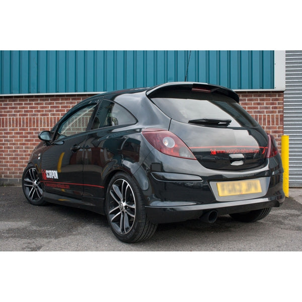 Scorpion Rear Silencer - Opel Corsa D - Daytona Ceramic