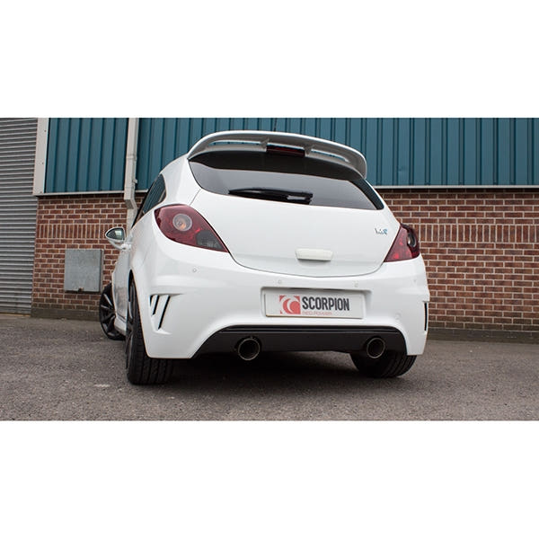 Scorpion Non-Resonated Cat-Back System - Opel Corsa D VXR Nurburgring - Daytona