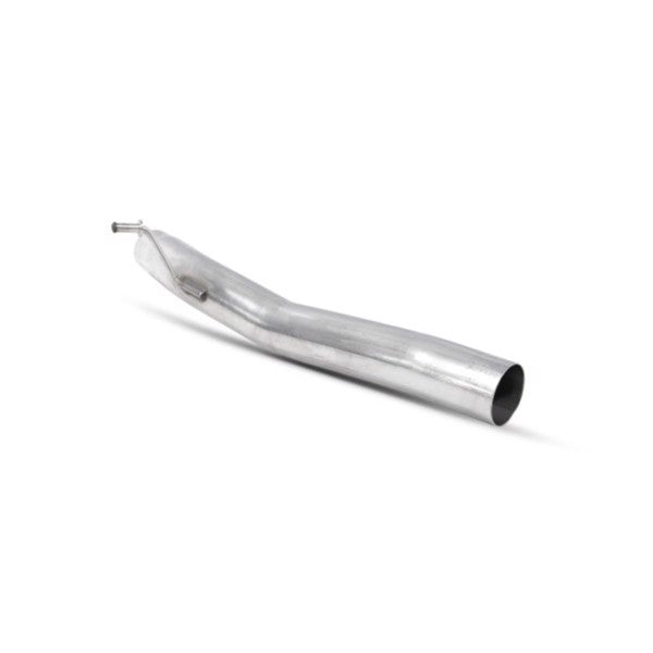 Scorpion Original Centre Silencer Delete Pipe i rustfrit stål til Audi SQ2, designet til at forbedre udstødningsflow og lyd.