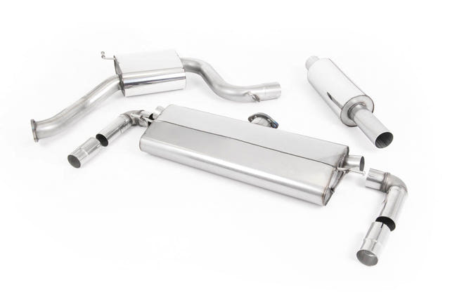 Milltek cat-back udstødning til Seat Leon Cupra 300 2.0 TSI, resoneret – billede 2
