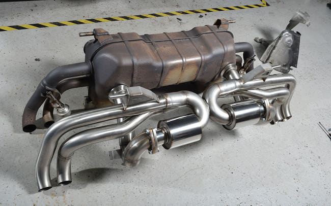 Milltek cat-back udstødning til Audi R8 V10 5.2 FSI quattro Coupé og Spyder