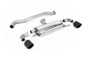 Milltek cat-back udstødning til Toyota Yaris GR & GR Circuit Pack 1.6T, ikke-resoneret, tips i kulfiber – billede 14