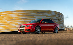Milltek cat-back udstødning til Audi RS4 B7 - V2 Valved Cat-Back med Active H Pipe og Polished Ovals, tips i brændt titanium – billede 17