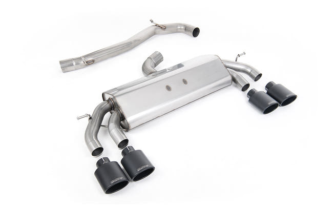 Milltek cat-back udstødning til Volkswagen Golf Mk7.5 R 2.0 TSI 310PS, race – billede 2