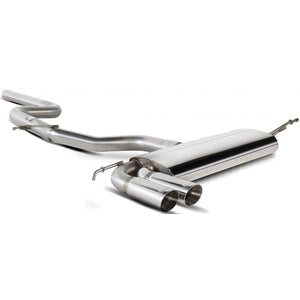 Scorpion Non-Resonated Cat-Back System - VW Scirocco - STW (Twin)