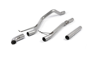 Milltek Cat-Back udstødning – VW Transporter \ Caravelle T5 LWB 2.5 TDI (130ps & 174ps) 2WD og 4MOTION – ikke-resoneret – produktbillede 1