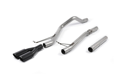 Milltek Cat-Back udstødning – VW Transporter \ Caravelle T5 LWB 2.0 (84ps & 102ps) 2WD og 4MOTION – ikke-resoneret – produktbillede 5