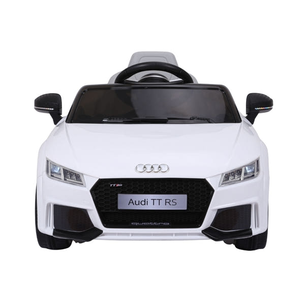 Audi TT RS 12V Elbil til børn - Hvid - 3 års garanti – produktbillede 2