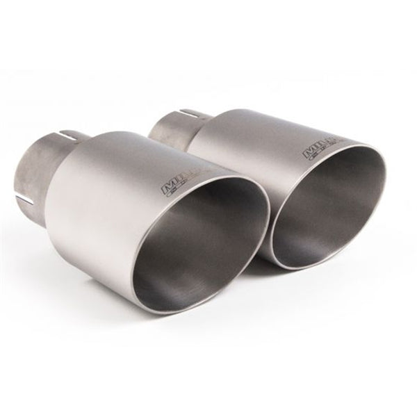 Milltek cat-back udstødning til MINI Mk3 (F55) Mini Cooper S 2.0 Turbo - 5 dørs hatchback, ikke-resoneret, tips i børstet titanium – billede 2