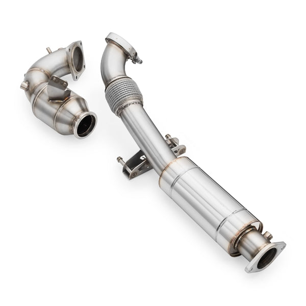 RM Motors Downpipe Med Lyddæmper, Rør Og Lyddæmper Hyundai I30N