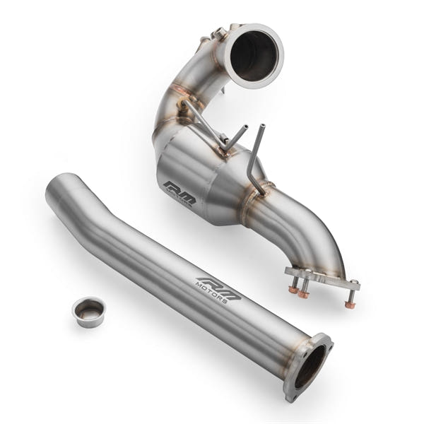 RM Motors Downpipe Sæt Audi A8 S8 / Quattro 3.0 TDI, MS, Uden Lyddæmper Og Varmeskjold