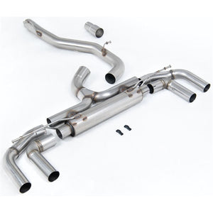 Milltek cat-back udstødning til Volkswagen Golf Mk8 R 2.0 TSI 320PS, race – billede 14