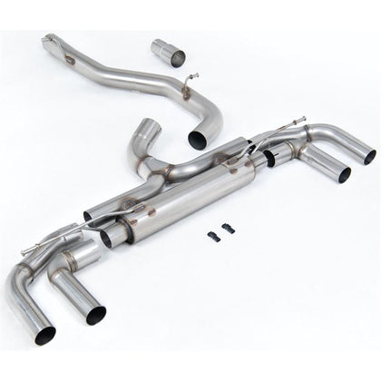 Milltek cat-back udstødning til Volkswagen Golf Mk8 R 2.0 TSI 320PS, race – billede 14