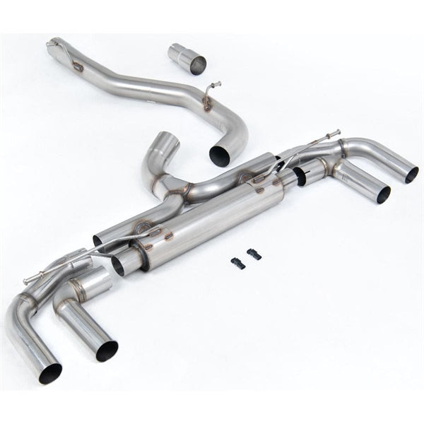 Milltek cat-back udstødning til Volkswagen Golf Mk8 R 2.0 TSI 320PS, race – billede 14
