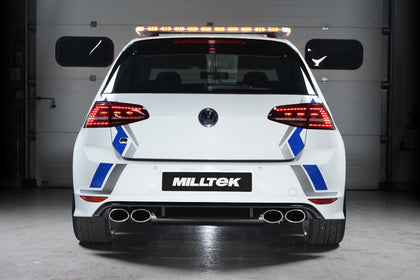 Milltek cat-back udstødning til Volkswagen Golf MK7 R 2.0 TSI 300PS, ikke-resoneret – billede 2