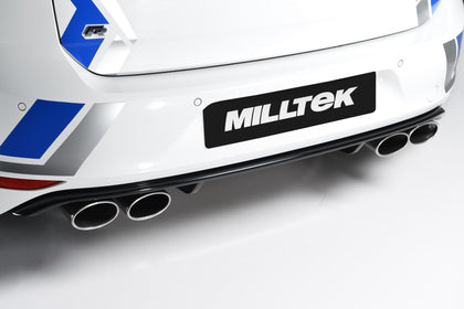Milltek cat-back udstødning til Volkswagen Golf MK7 R 2.0 TSI 300PS, ikke-resoneret – billede 3