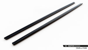 Maxton sideskørter til BMW M5 F90 – blank sort – billede 6 af 7