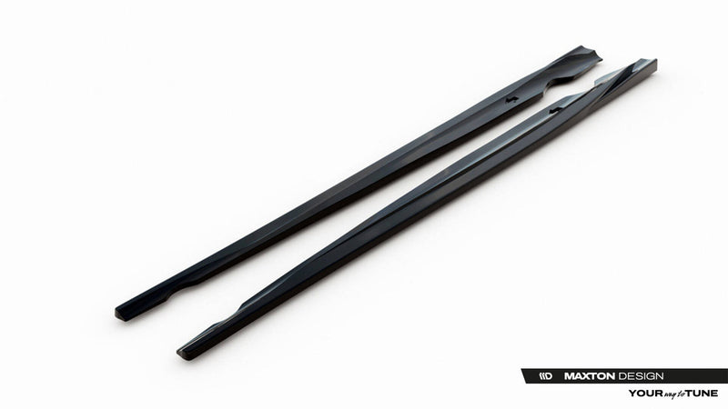 Maxton sideskørter til Volkswagen Scirocco Mk3 – blank sort – billede 6 af 6
