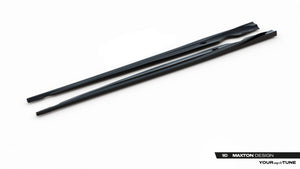 Maxton sideskørter til Volkswagen Scirocco Mk3 – blank sort – billede 5 af 6