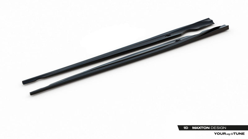 Maxton sideskørter til Volkswagen Scirocco Mk3 – blank sort – billede 5 af 6