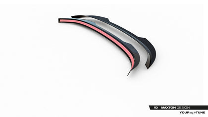 Maxton spoiler cap til Volkswagen Scirocco Mk3 – blank sort – billede 7 af 7